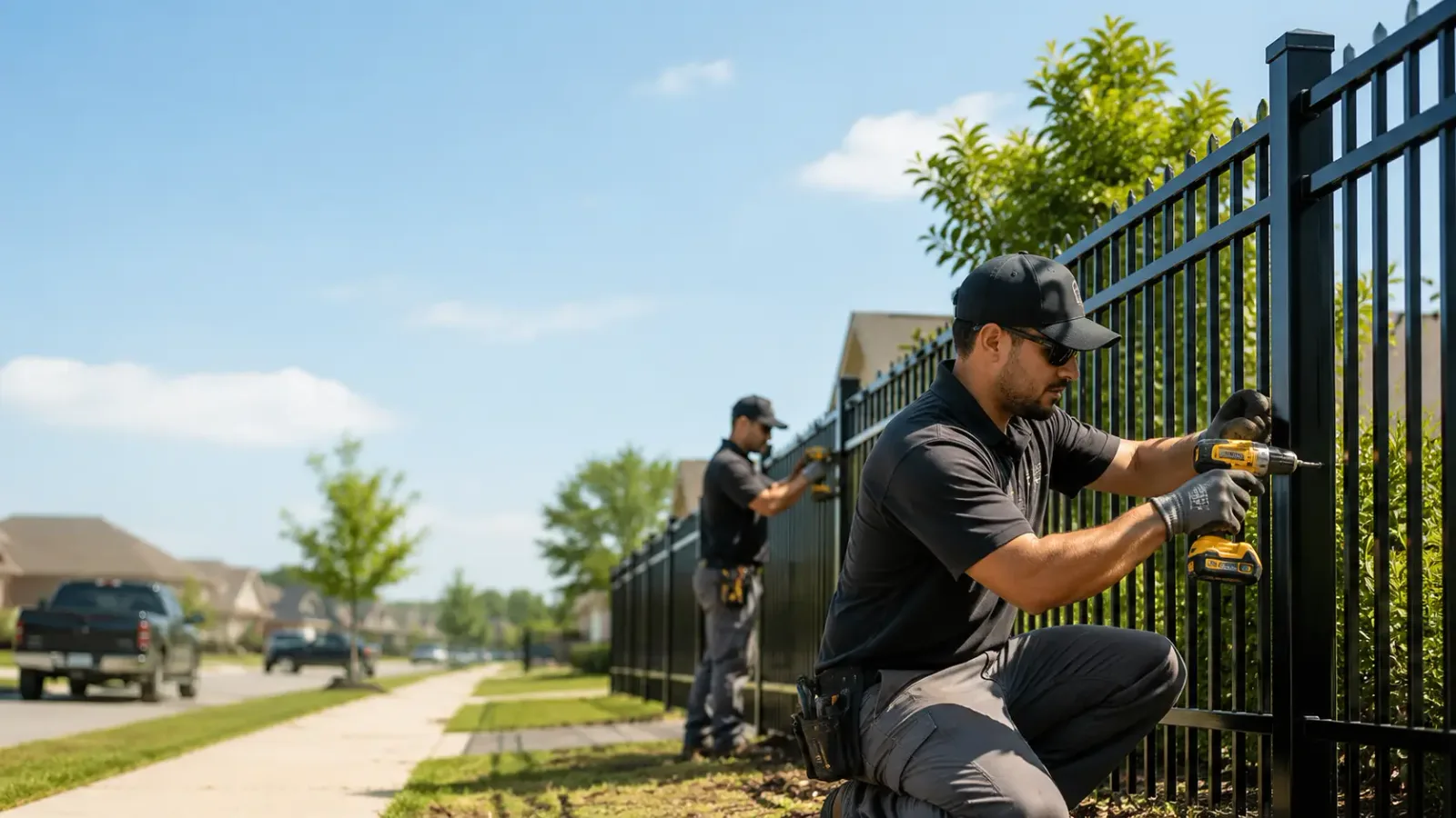 Metal Fence Installation in Ogdensburg, WI